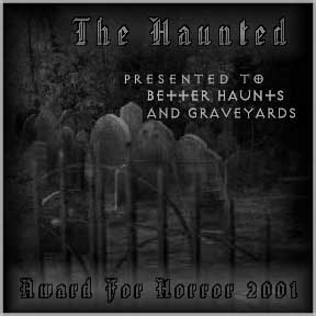 The Haunted Award for Horror